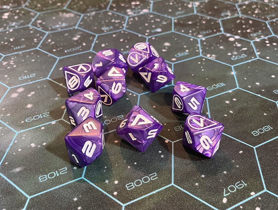 Callistonian Empire Dice Set